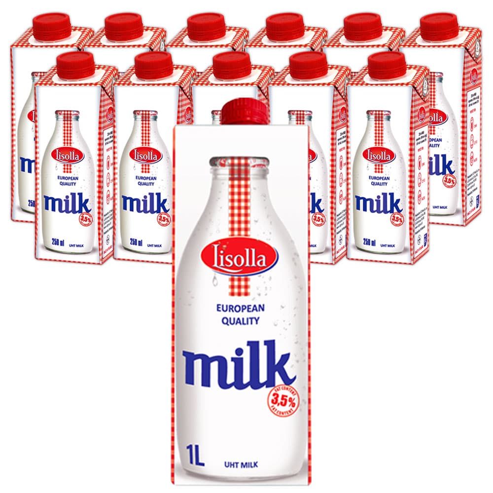 믈레코비타 수입 멸균우유 1000ml 12개입 폴란드 우유